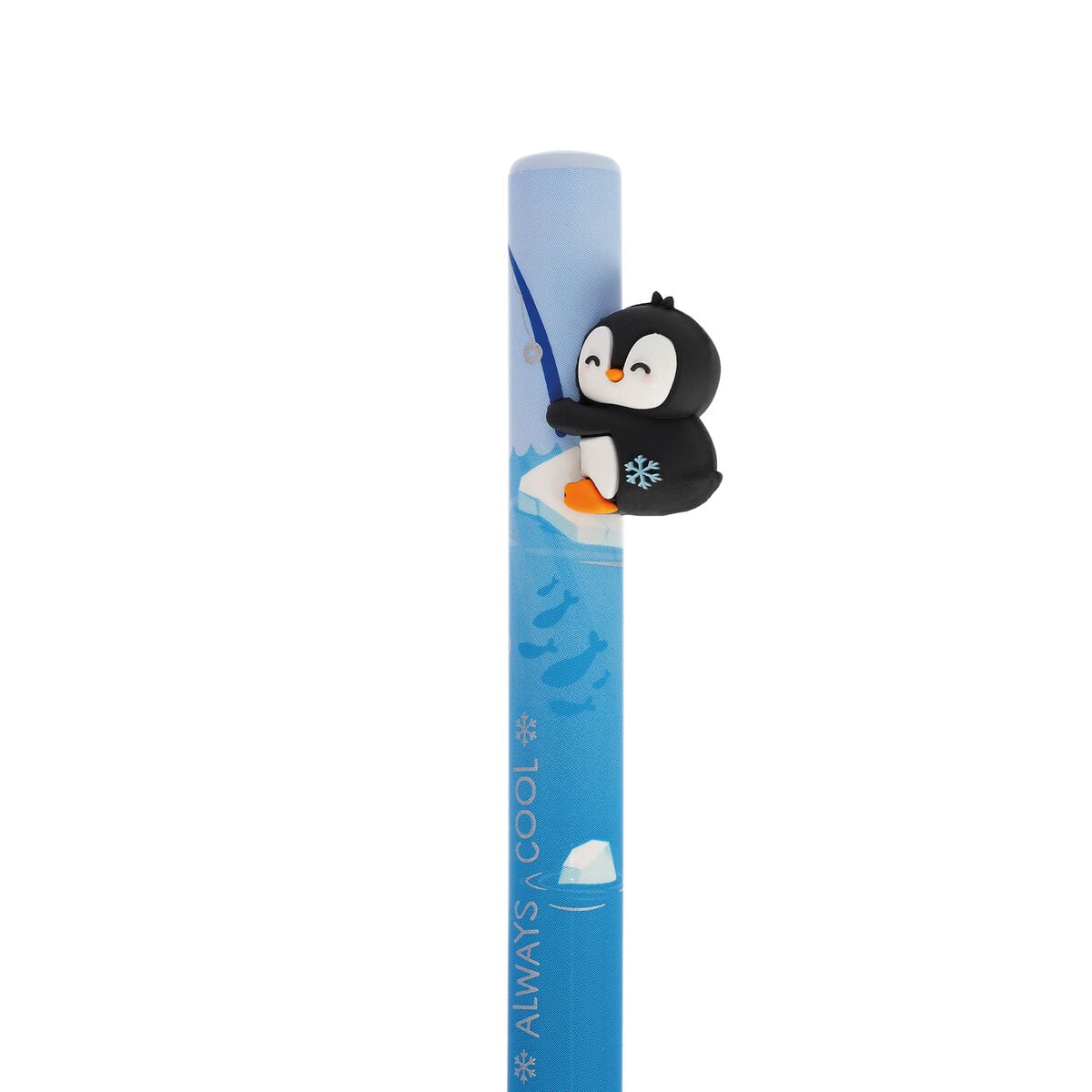 Legami - Bolígrafo Retráctil Pingüino "Her Zaman Harika"- Free Hugs