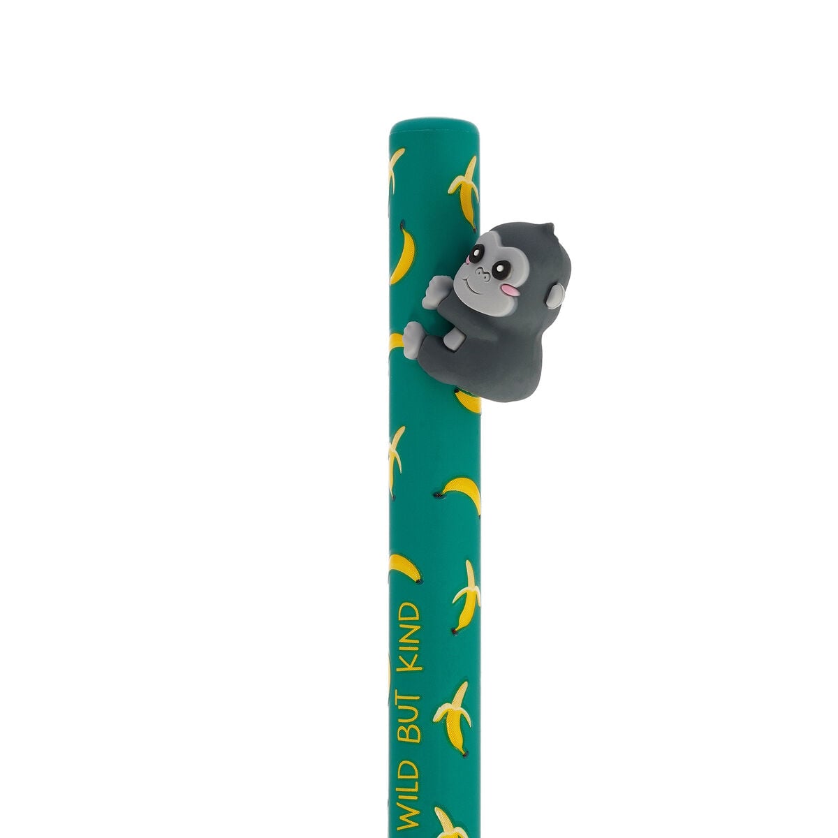 Legami - Bolígrafo retráctil Gorilla "Salvaje pero amable"- Abrazos Gratis