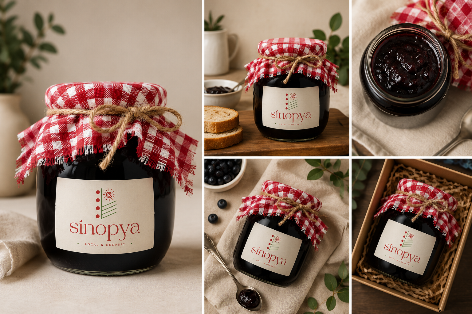 Sinopya - Sirope de manzana Sinop 350 GR