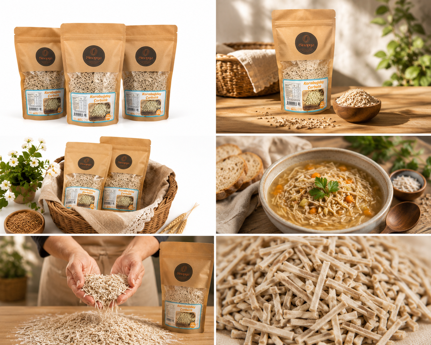 Sinopya - Trigo Sarraceno para Sopa 250 GR