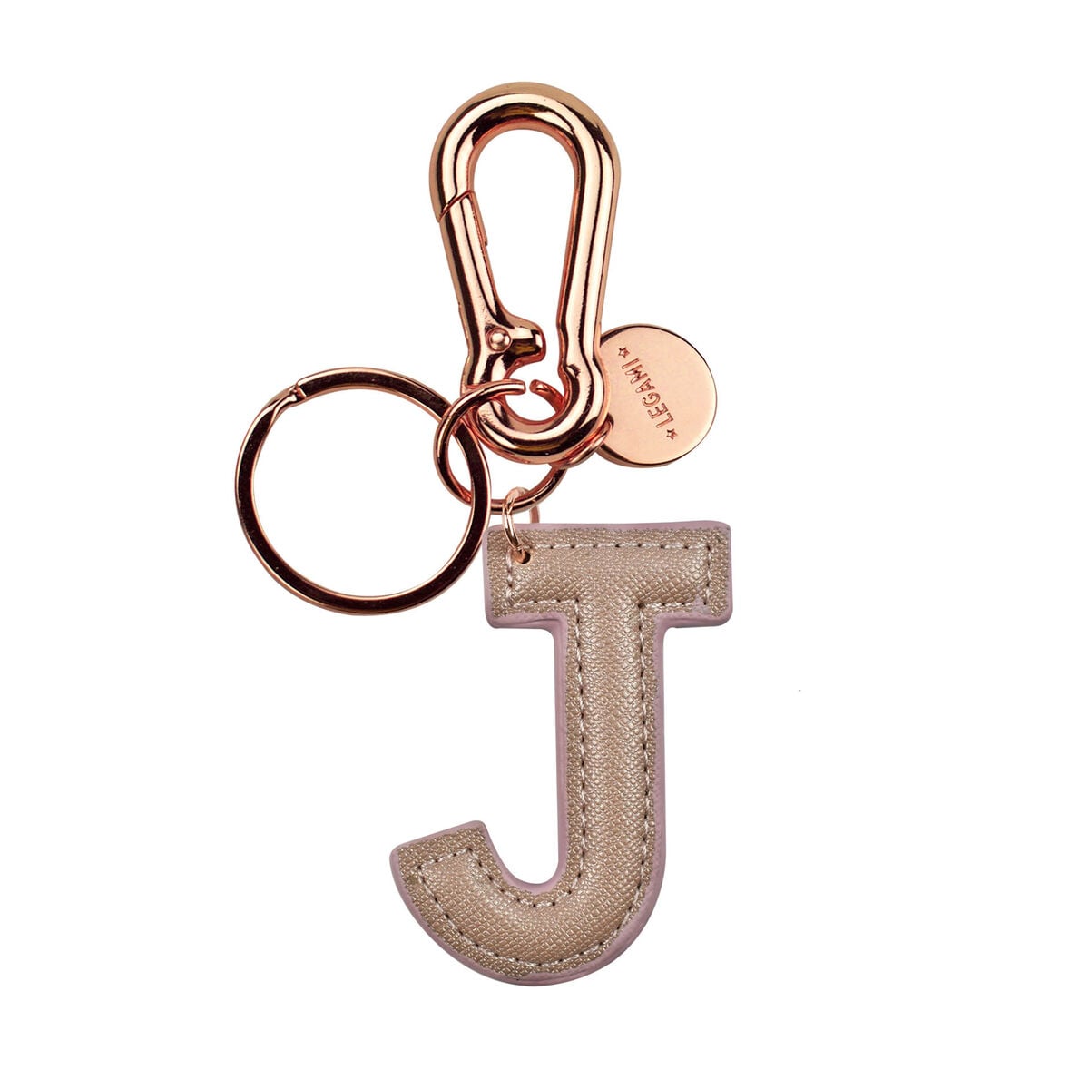 Legami - Llavero con Inicial - J / Oro Rosa - Mi Inicial