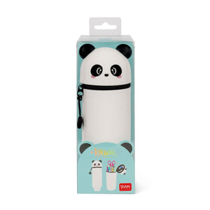 Legami - Panda "Hug Me" 2-in-1 Estuche de silicona para lápices - Kawaii