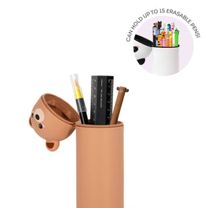 Legami - Estuche de silicona 2 en 1 Oso "Dream Big" - Kawaii