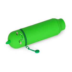 Legami - Dino "Roooarr" 2-in-1 Estuche para lápices de silicona - Kawaii