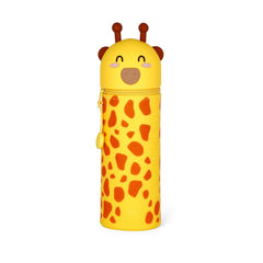 Legami - Giraffe "Head In Clouds" 2-in-1 estuche de silicona para lápices - Kawaii