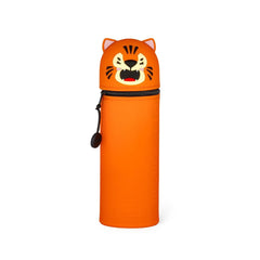 Estuche de Silicona 2 en 1 Legami - Tigre "Grrreat Adventures" - Kawaii