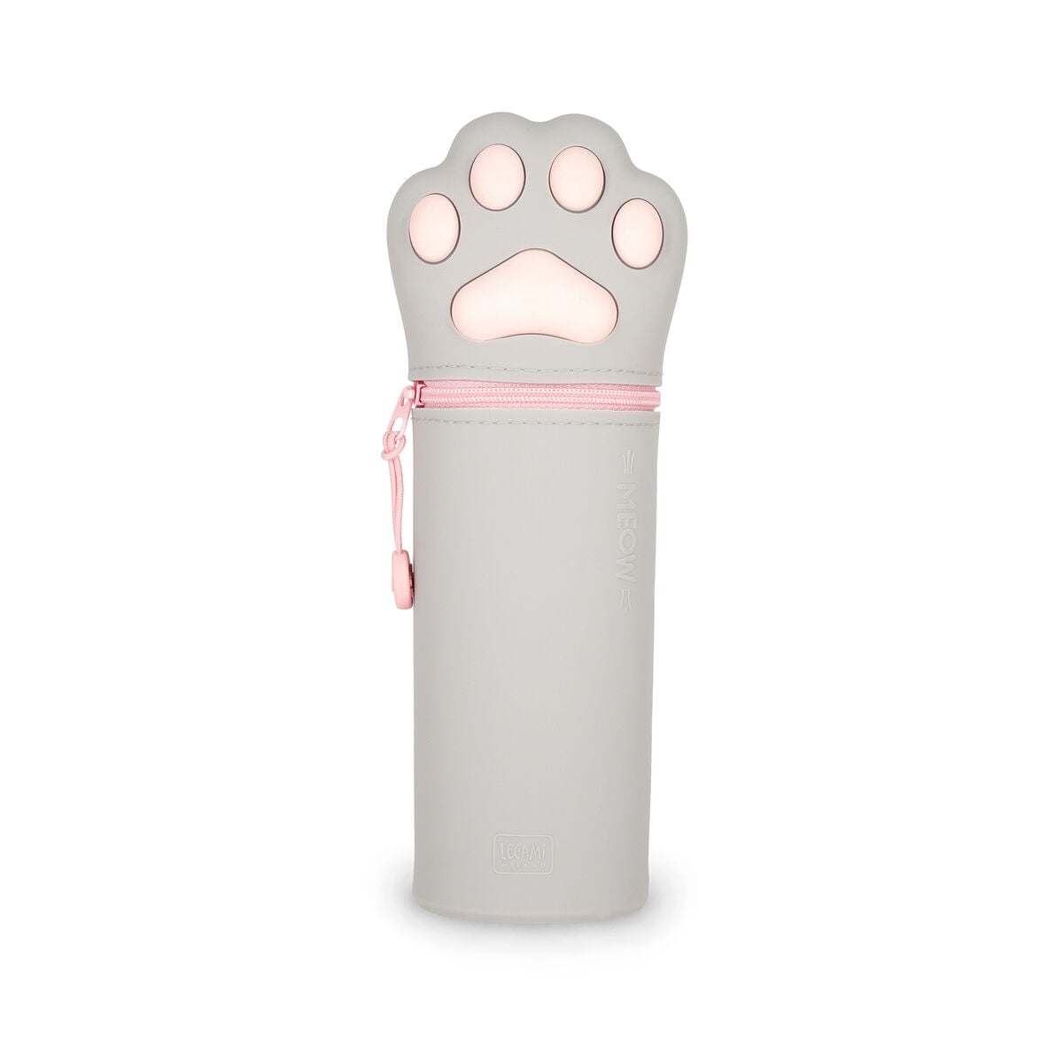 Legami - Estuche de silicona 2 en 1 Kitty "Miau" - Kawaii