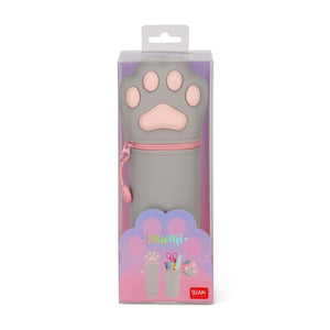 Legami - Estuche de silicona 2 en 1 Kitty "Miau" - Kawaii