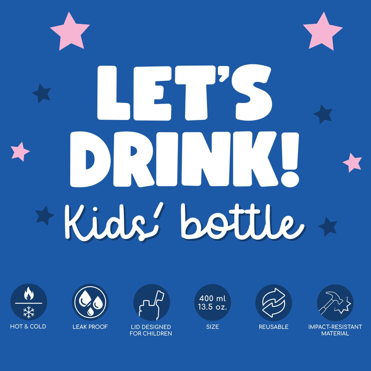 Legami - Botella Infantil Unicornio - ¡A Beber!