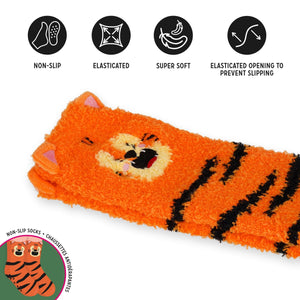 Legami - Calcetines Antideslizantes Tigre para Niños - ¡Hacen juego!