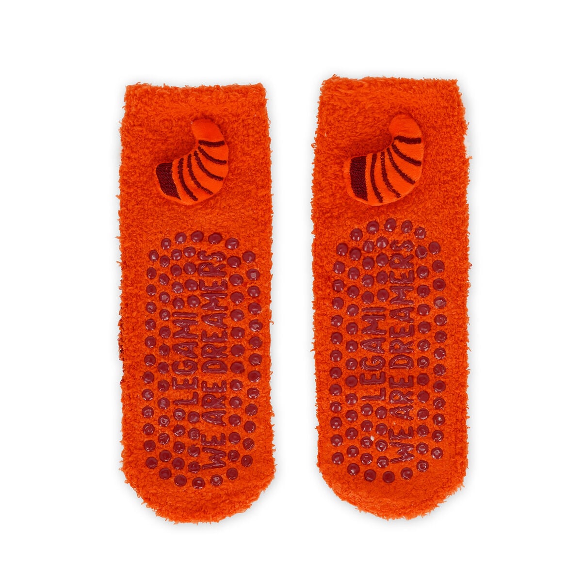 Legami - Calcetines Antideslizantes Infantiles Panda Rojo - ¡Hacen juego!