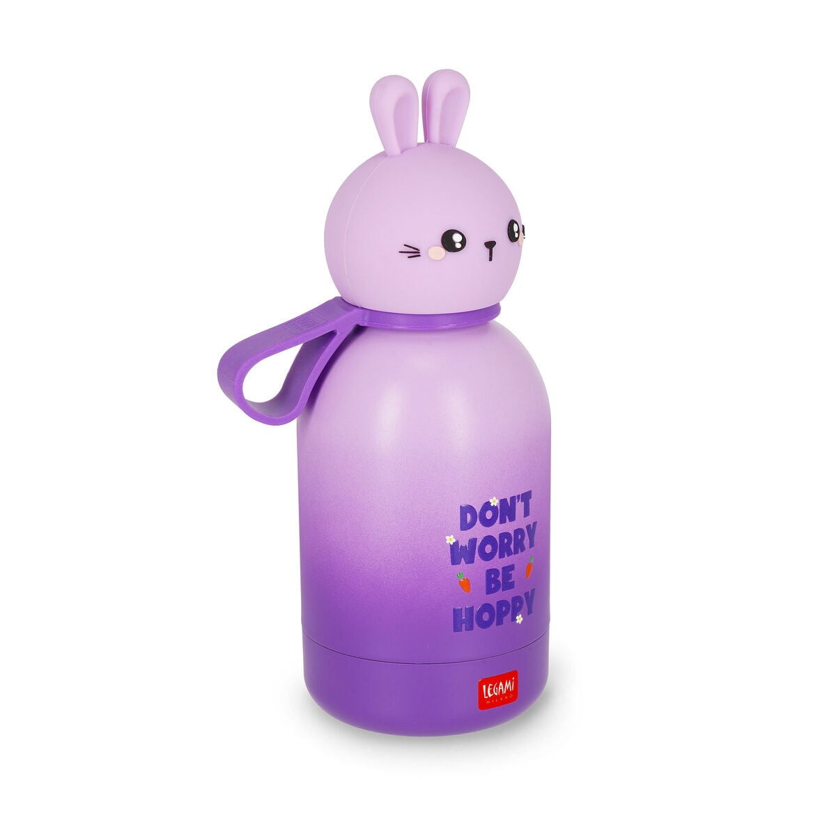 Legami - Botella térmica para niños - Conejo - Hot&Cold BFF