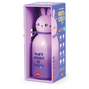 Legami - Botella térmica para niños - Conejo - Hot&Cold BFF