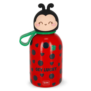 Legami - Botella térmica para niños - Mariquita - Hot&Cold BFF