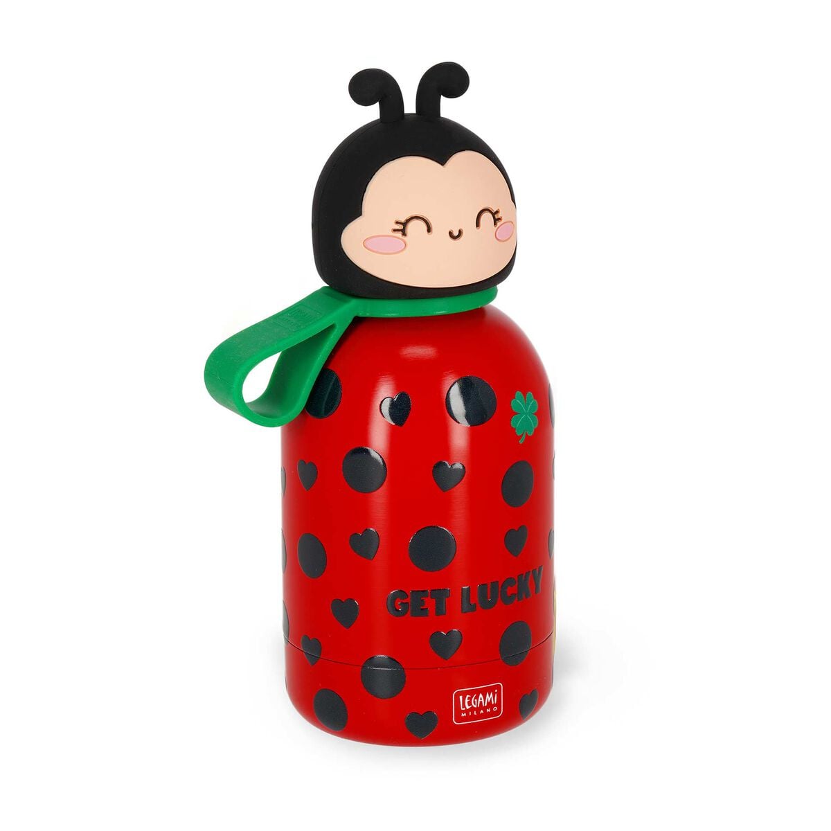 Legami - Botella térmica para niños - Mariquita - Hot&Cold BFF