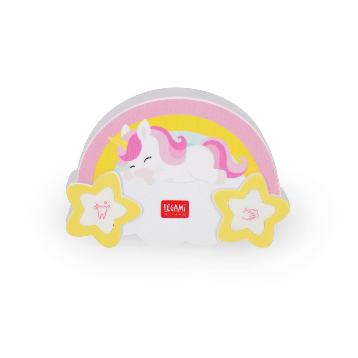 Legami - Temporizador 2 en 1 Lavado de Manos y Cepillado de Dientes - Unicornio - Temporizador de Manos y Dientes