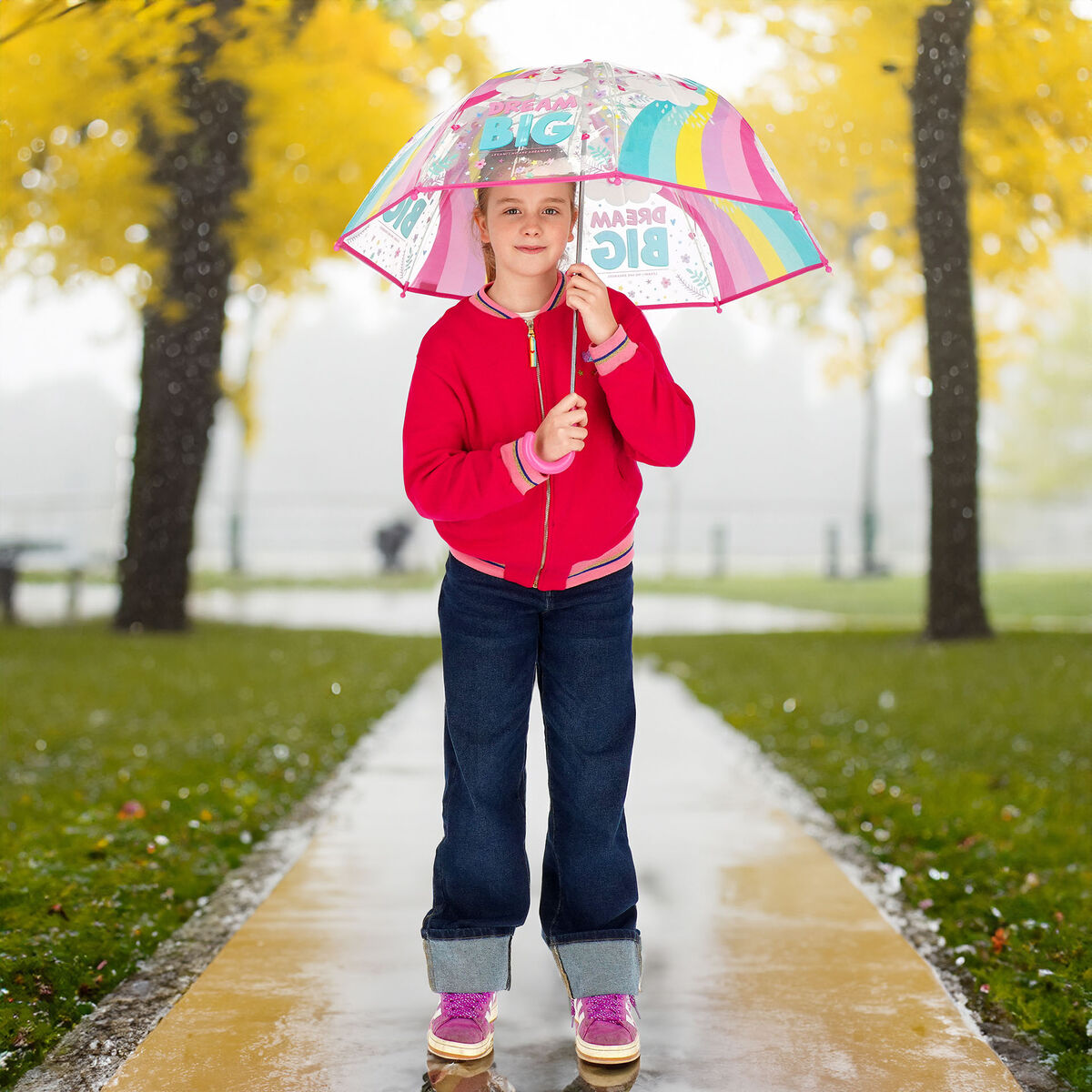 Legami - Daisy Kids' Umbrella - Dancin’ in Rain