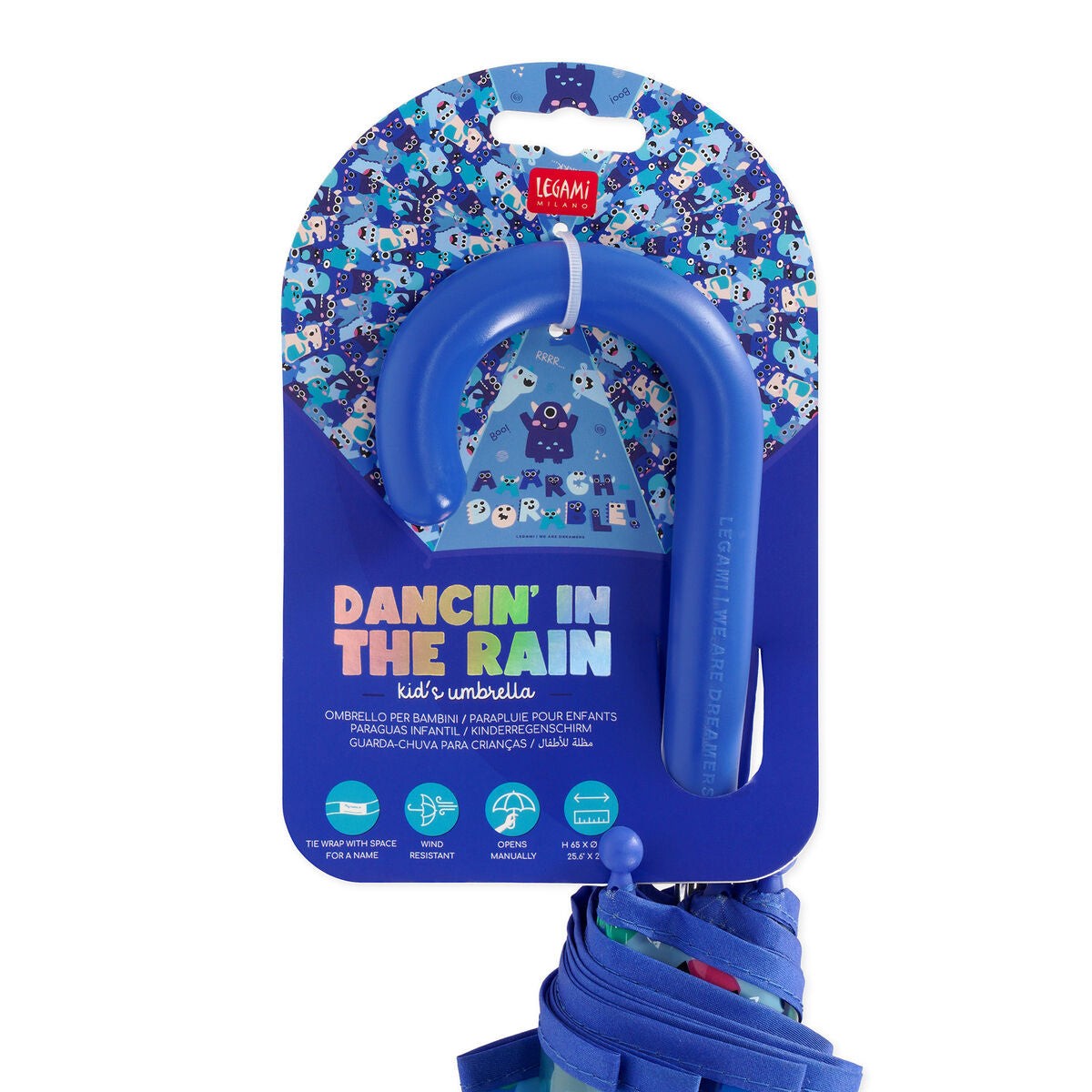 Legami - Paraguas infantil Monster - Dancin' in Rain