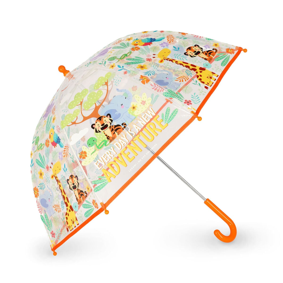 Legami - Paraguas Infantil Jungla - Bailando bajo la lluvia