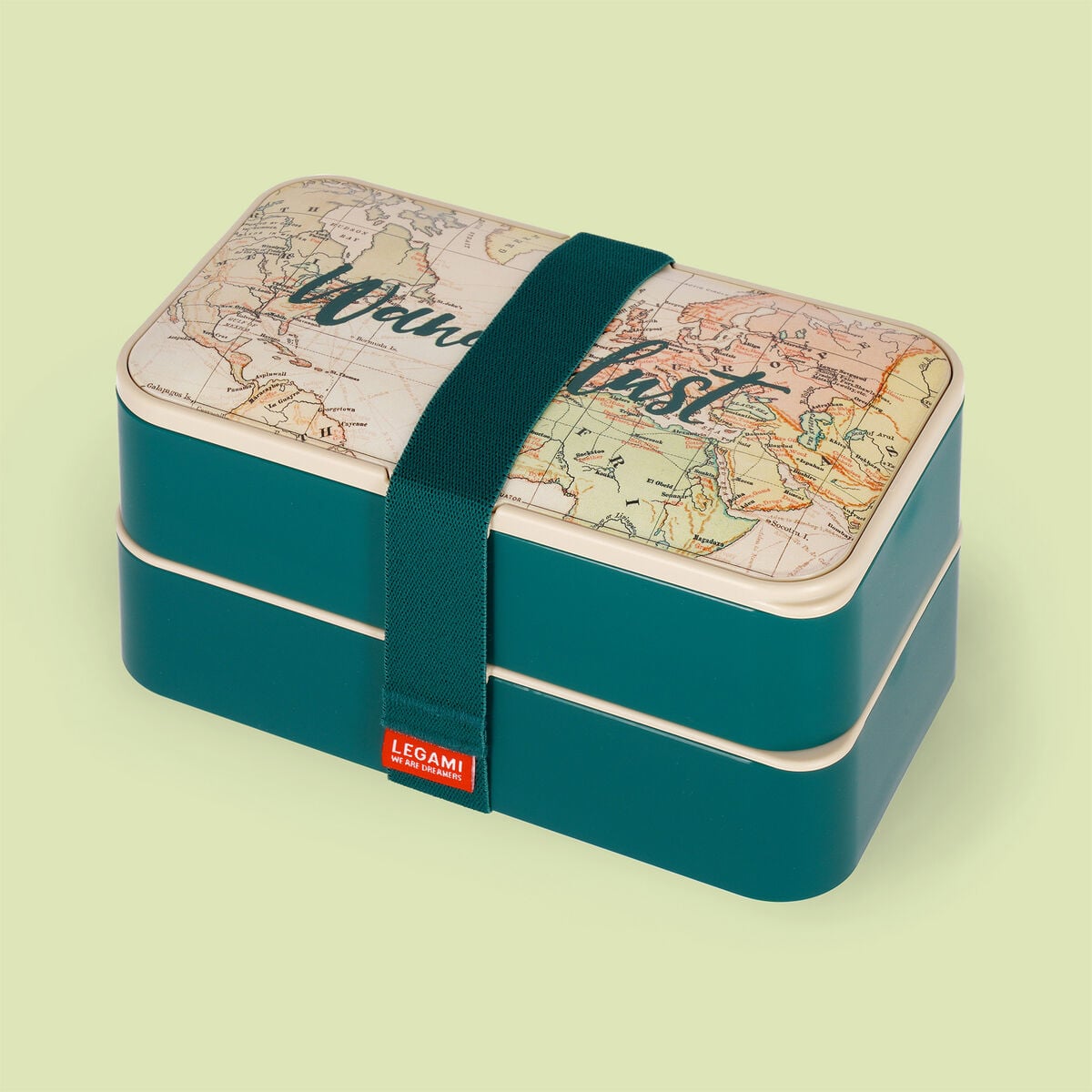 Legami - Fiambrera Bento de 1200 ml - Viajes - Fiambrera Bento
