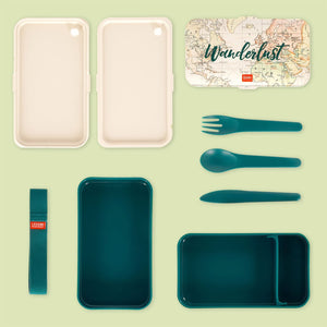 Legami - Fiambrera Bento de 1200 ml - Viajes - Fiambrera Bento