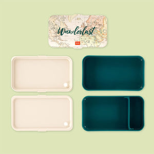 Legami - Fiambrera Bento de 1200 ml - Viajes - Fiambrera Bento