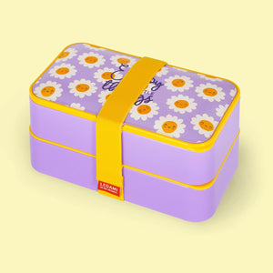 Legami - Fiambrera Bento de 1200 ml - Daisy - Fiambrera Bento