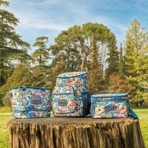 Legami - Mochila nevera de viaje con pegatinas