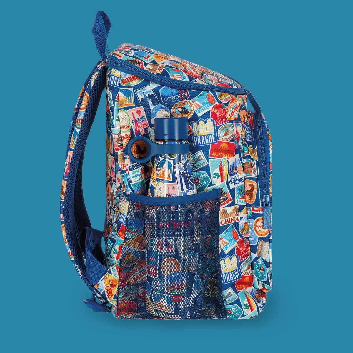 Legami - Mochila nevera de viaje con pegatinas