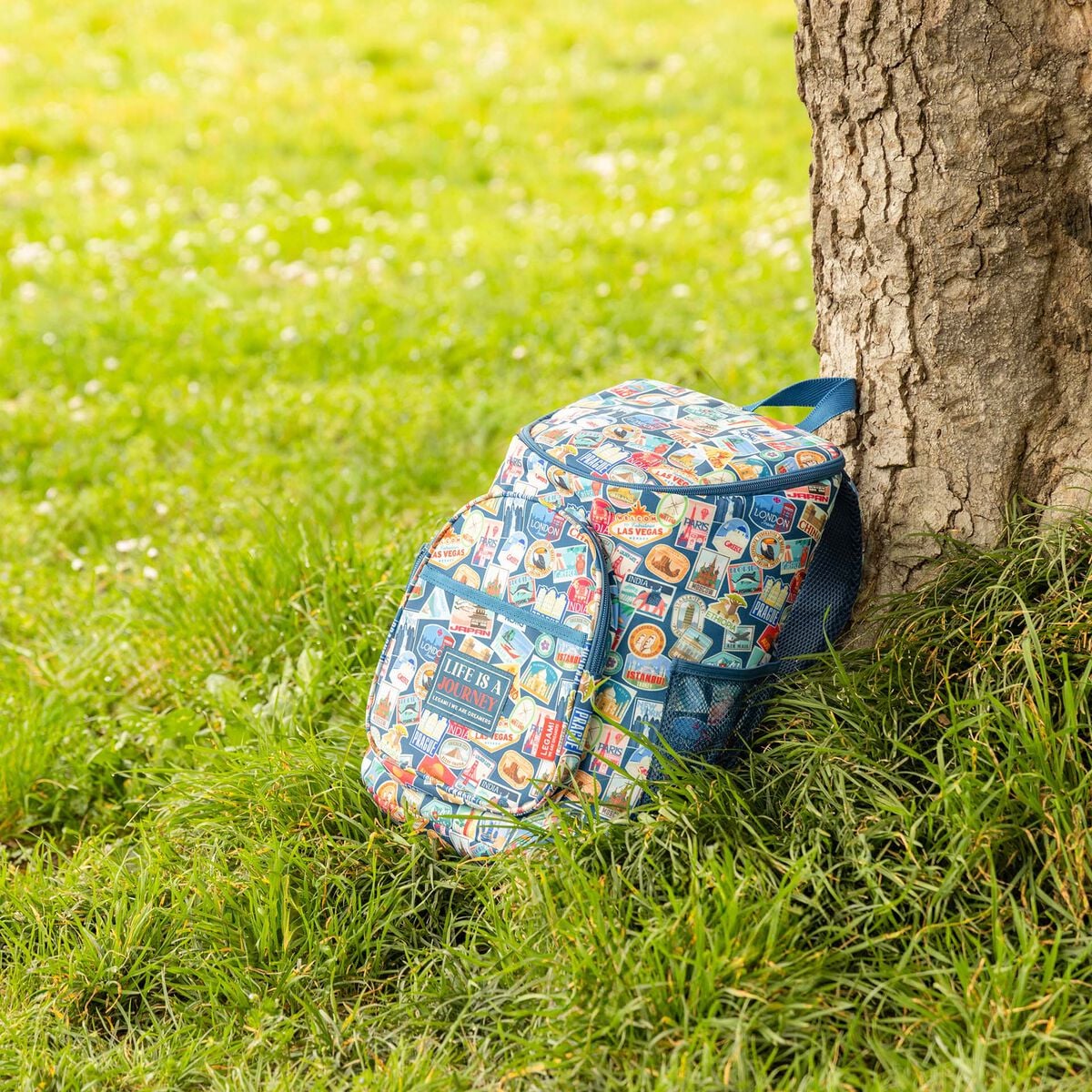 Legami - Mochila nevera de viaje con pegatinas