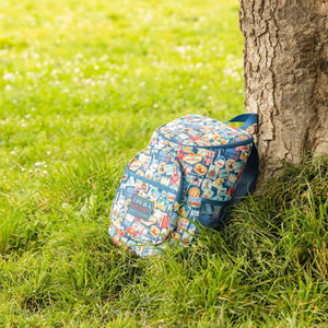 Legami - Mochila nevera de viaje con pegatinas
