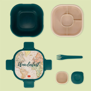 Legami - Fiambrera Bento 1700 ml - Viaje - Fiambrera Bento