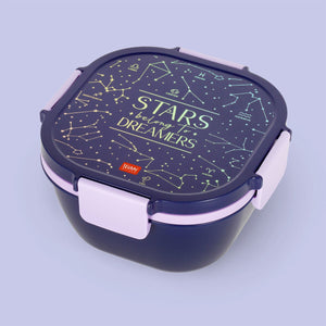 Legami - Fiambrera Bento de 1700 ml - Estrellas - Fiambrera Bento