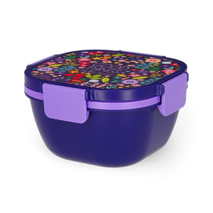 Legami - Fiambrera Bento de 1700 ml - Flores - Fiambrera Bento