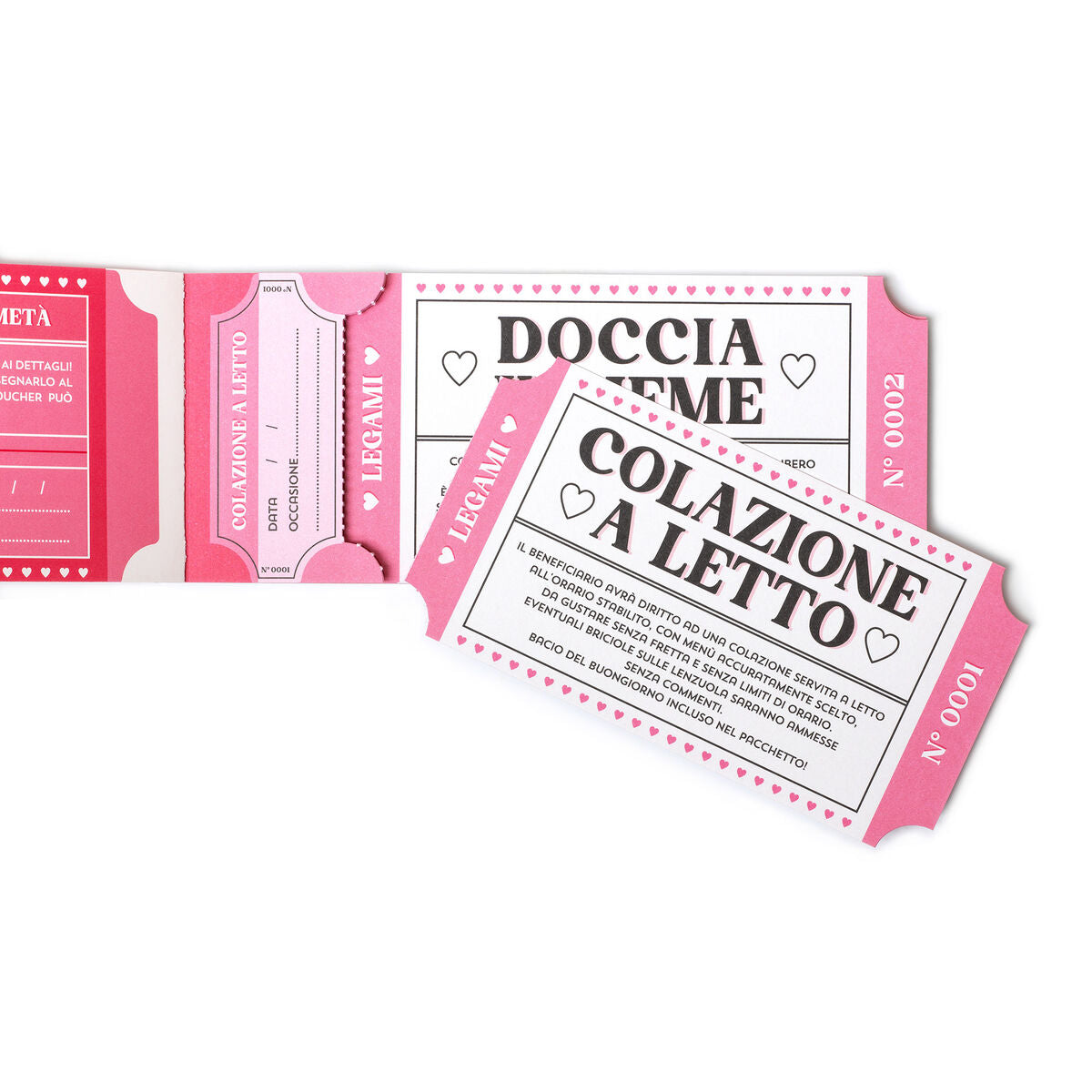 Legami - Libro 24 Romantic Vouchers - Italian - Gift Vouchers