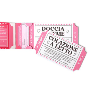 Legami - Libro 24 Romantic Vouchers - Italian - Gift Vouchers