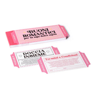 Legami - Libro 24 Romantic Vouchers - Italian - Gift Vouchers