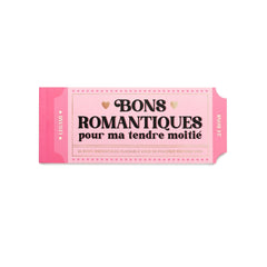Legami - 24 vales románticos - Francés - Vales de regalo