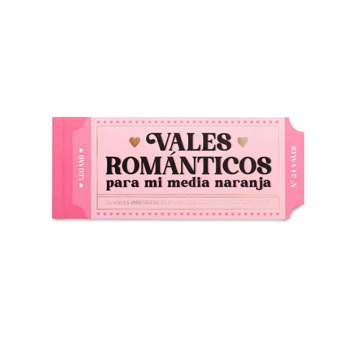 Legami - Libro 24 vales románticos - Español - Vales de regalo