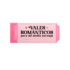 Legami - Libro 24 vales románticos - Español - Vales de regalo