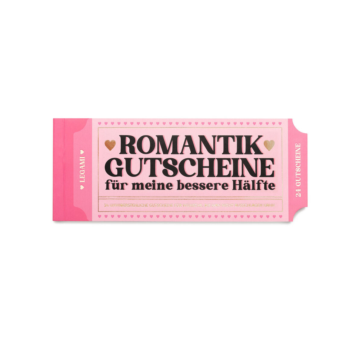 Legami - Libro 24 Romantic Vouchers - German - Gift Vouchers