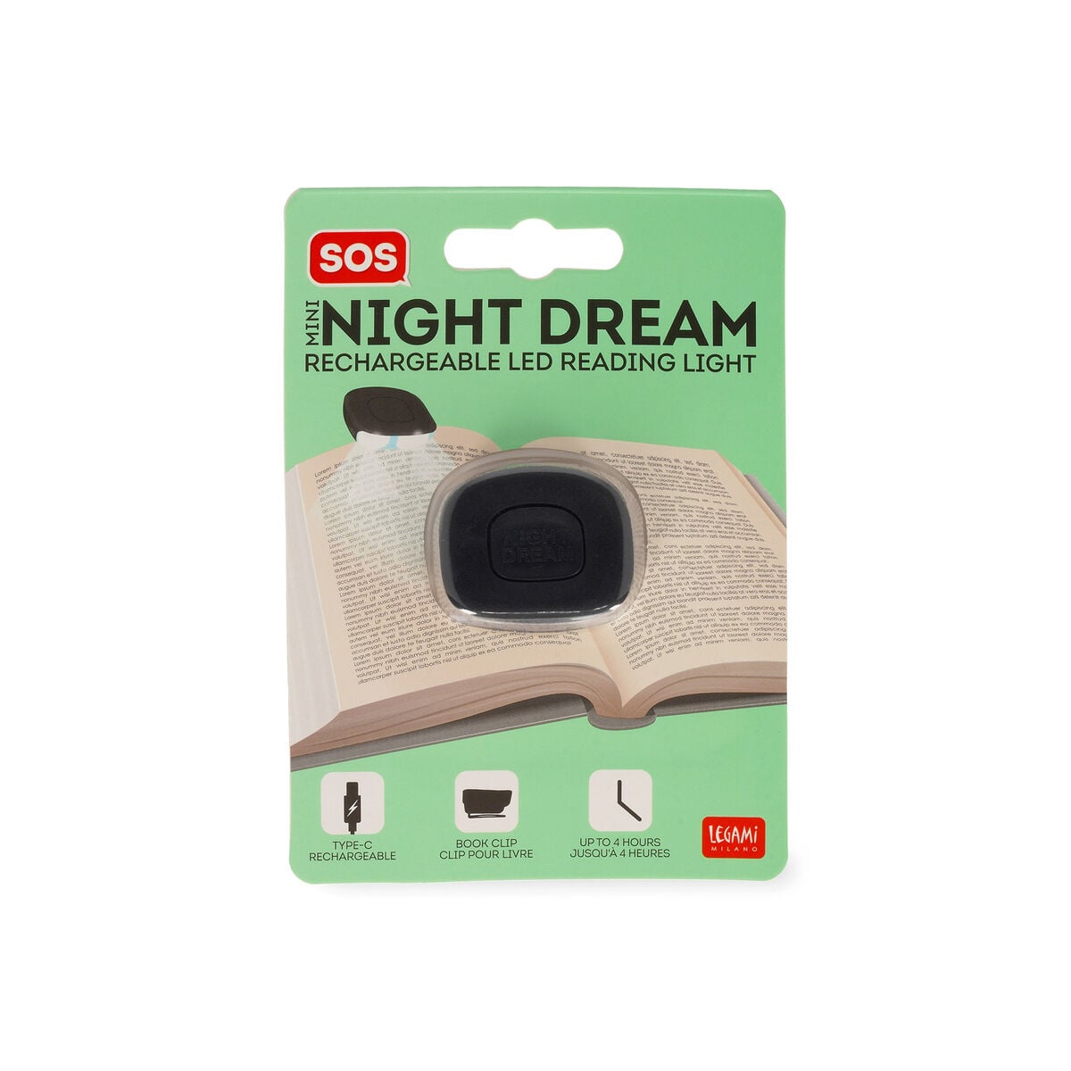 Legami - Mini Night Dream Luz de Lectura LED