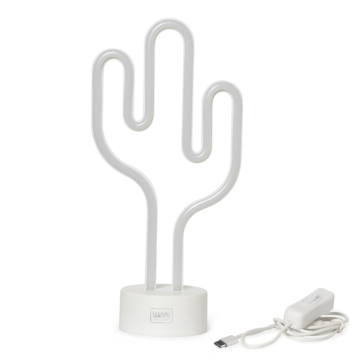 Legami - Lámpara LED efecto neón - Cactus - ¡Es una señal!