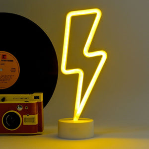 Legami - Lámpara LED con efecto neón - Flash - Es una señal