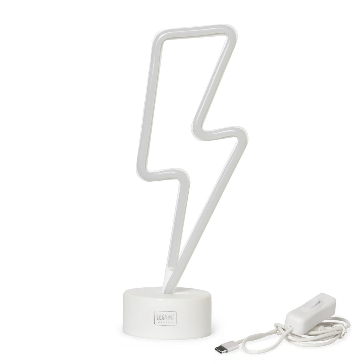 Legami - Lámpara LED con efecto neón - Flash - Es una señal