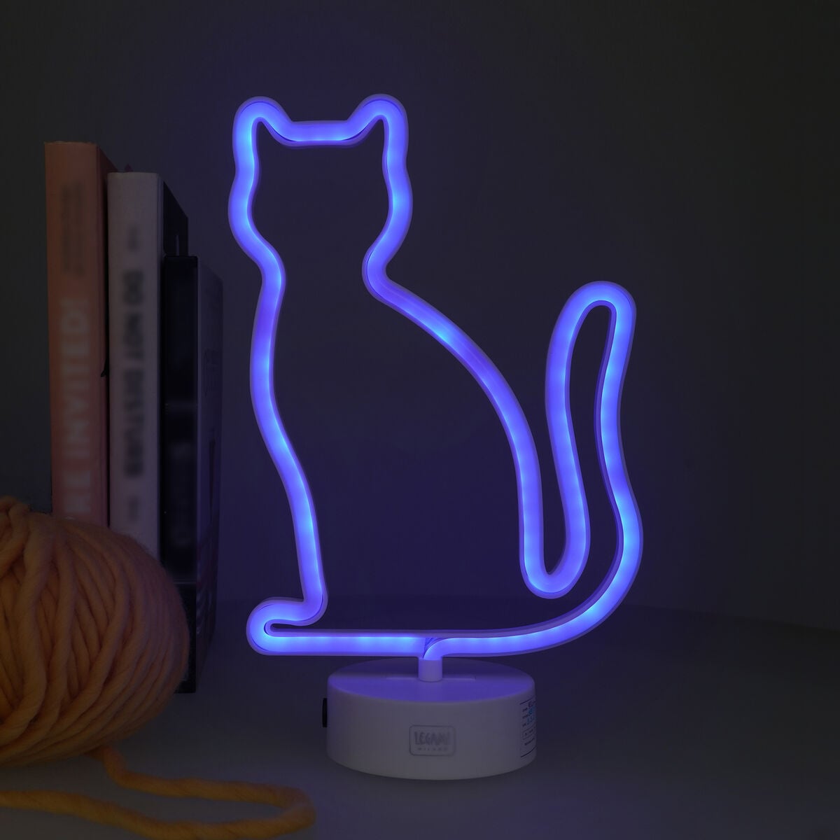 Legami - Lámpara LED con efecto neón - Gatito - It's a Sign