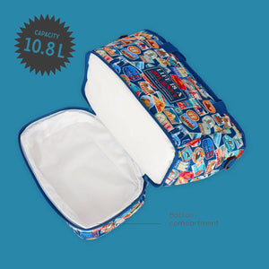 Legami - Nevera 10,8 l - Pegatinas de viaje - Nevera