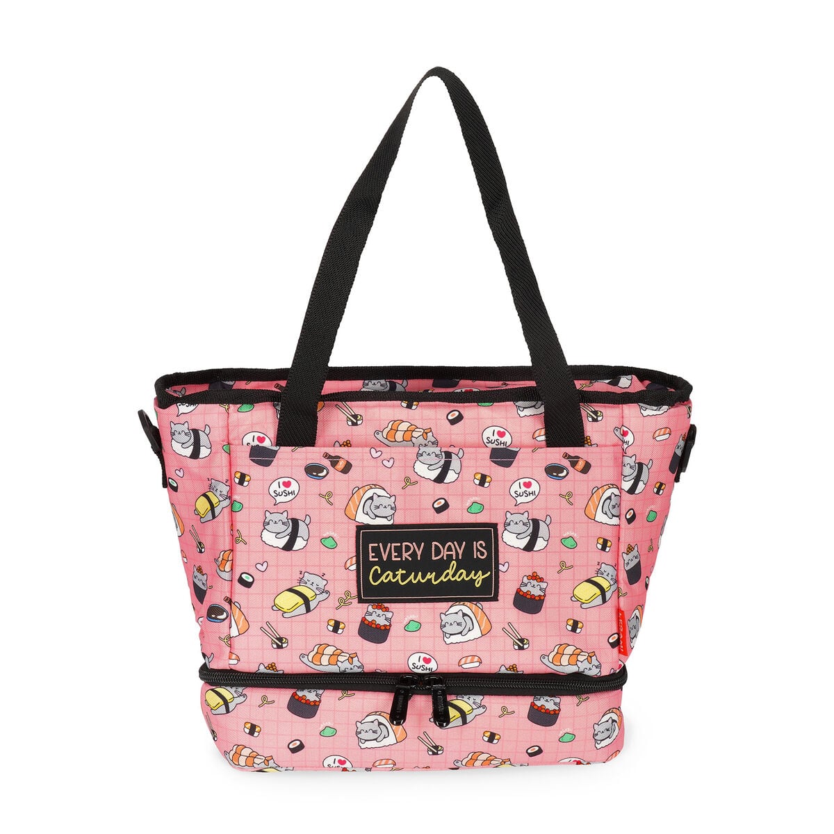 Legami - 10.8 l Bolsa Portaalimentos - Sushi Cat - Bolsa Portaalimentos