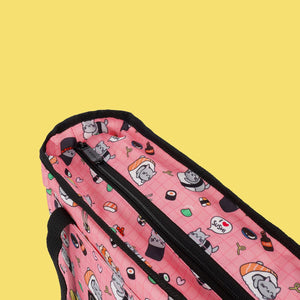 Legami - 10.8 l Bolsa Portaalimentos - Sushi Cat - Bolsa Portaalimentos