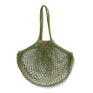 Legami - Bolso de Malla de Algodón Verde